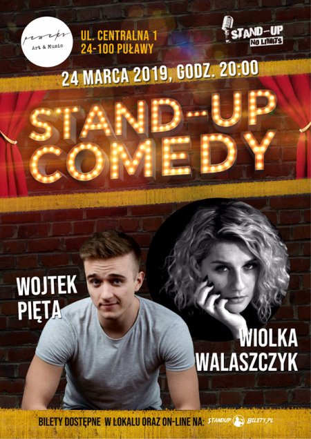 Stand-up: Wojtek Pięta, Wiolka Walaszczyk - stand-up