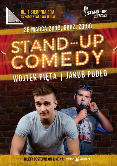 Stand-up: Wojtek Pięta, Jakub Pudło - stand-up