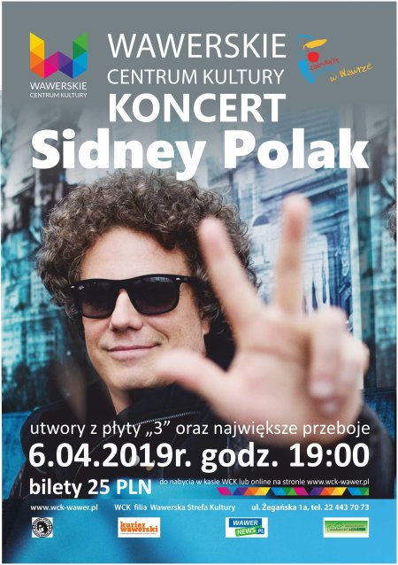 Sidney Polak - koncert w WCK - koncert