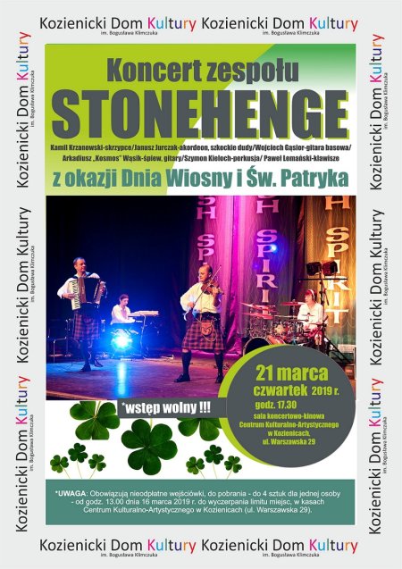 Koncert zespołu Stonehenge - koncert