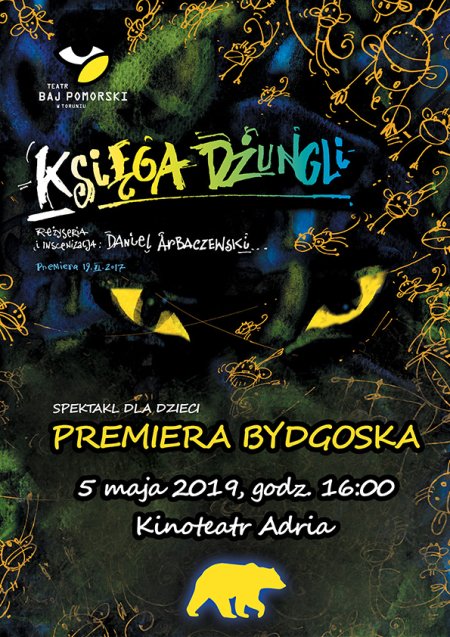 Księga Dżungli - bydgoska premiera Teatru Baj Pomorski - spektakl