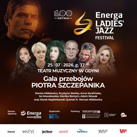 Gala przebojów Piotra Szczepanika - Energa Ladies' Jazz Festival - festiwal