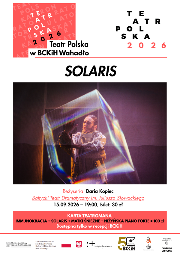 "SOLARIS" - TEATR POLSKA 2026 Brześć Kujawski
