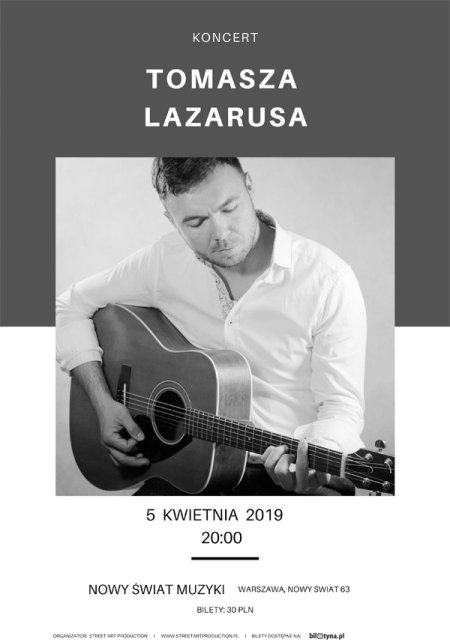 Tomasz Lazarus - koncert