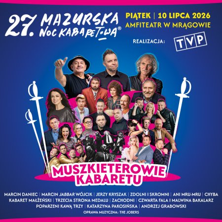 27. Mazurska Noc Kabaretowa - kabaret