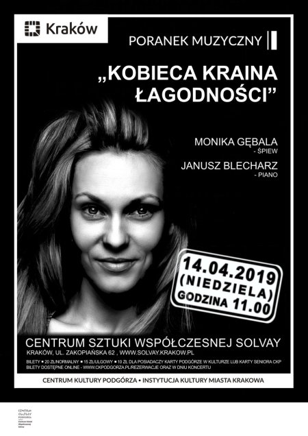 Cykliczny Poranek Muzyczny „Kobieca kraina łagodności” - koncert