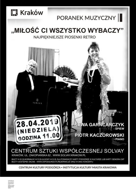 Cykliczny Poranek Muzyczny "Miłość Ci wszystko wybaczy" - koncert