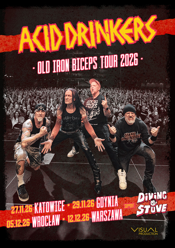 Acid Drinkers: OLD IRON BICEPS TOUR 2026 Gdynia