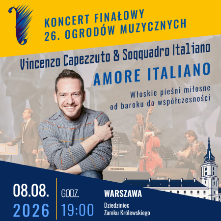 Vincenzo Capezzuto &amp; Soqquadro Italiano: AMORE ITALIANO - koncert