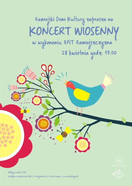 KONCERT WIOSENNY "ZAMOJSZCZYZNA" - koncert