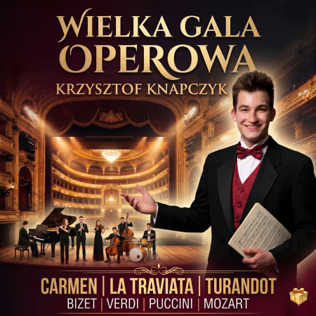 Wielka Gala Operowa: Krzysztof Knapczyk - Carmen, La Traviata, Turandot - koncert
