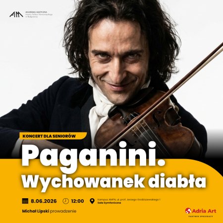 Koncert dla Seniorów - Paganini. Wychowanek diabła - koncert