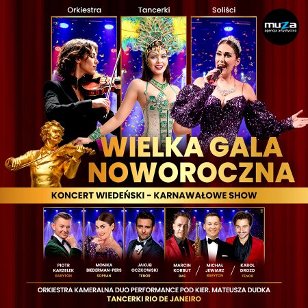 Wielka Gala Noworoczna Koncert Wiedeński - Karnawałowe Show - koncert
