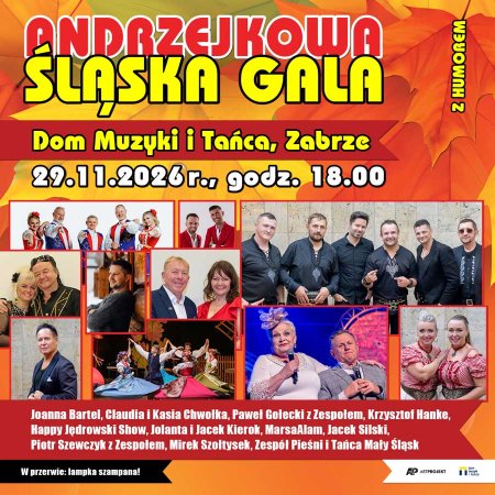 Andrzejkowa Śląska Gala z Humorem - kabaret