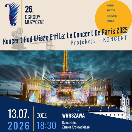 Koncert Pod Wieżą Eiffla: Le Concert De Paris 2025 - inne