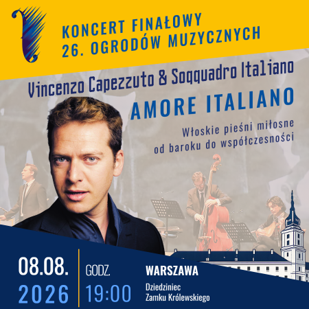 Vincenzo Capezzuto &amp; Soqquadro Italiano: AMORE ITALIANO - koncert