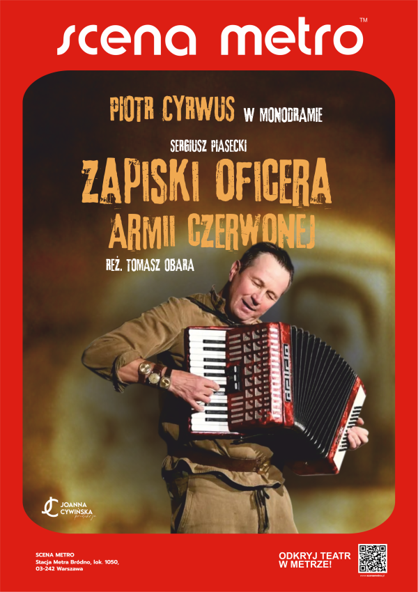 Zapiski Oficera Armii Czerwonej - Scena Metro Warszawa