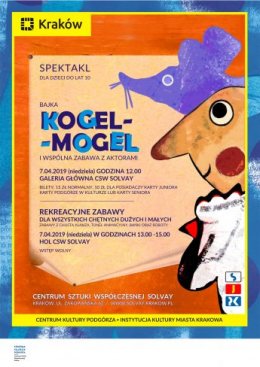 Bajka "Kogel-Mogel"i wspólna zabawa z aktorami - dla dzieci
