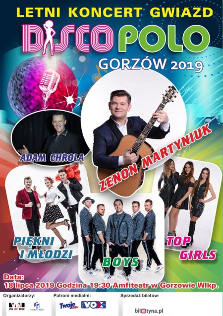 Letni Koncert Gwiazd Disco Polo Gorzów 2019 - koncert
