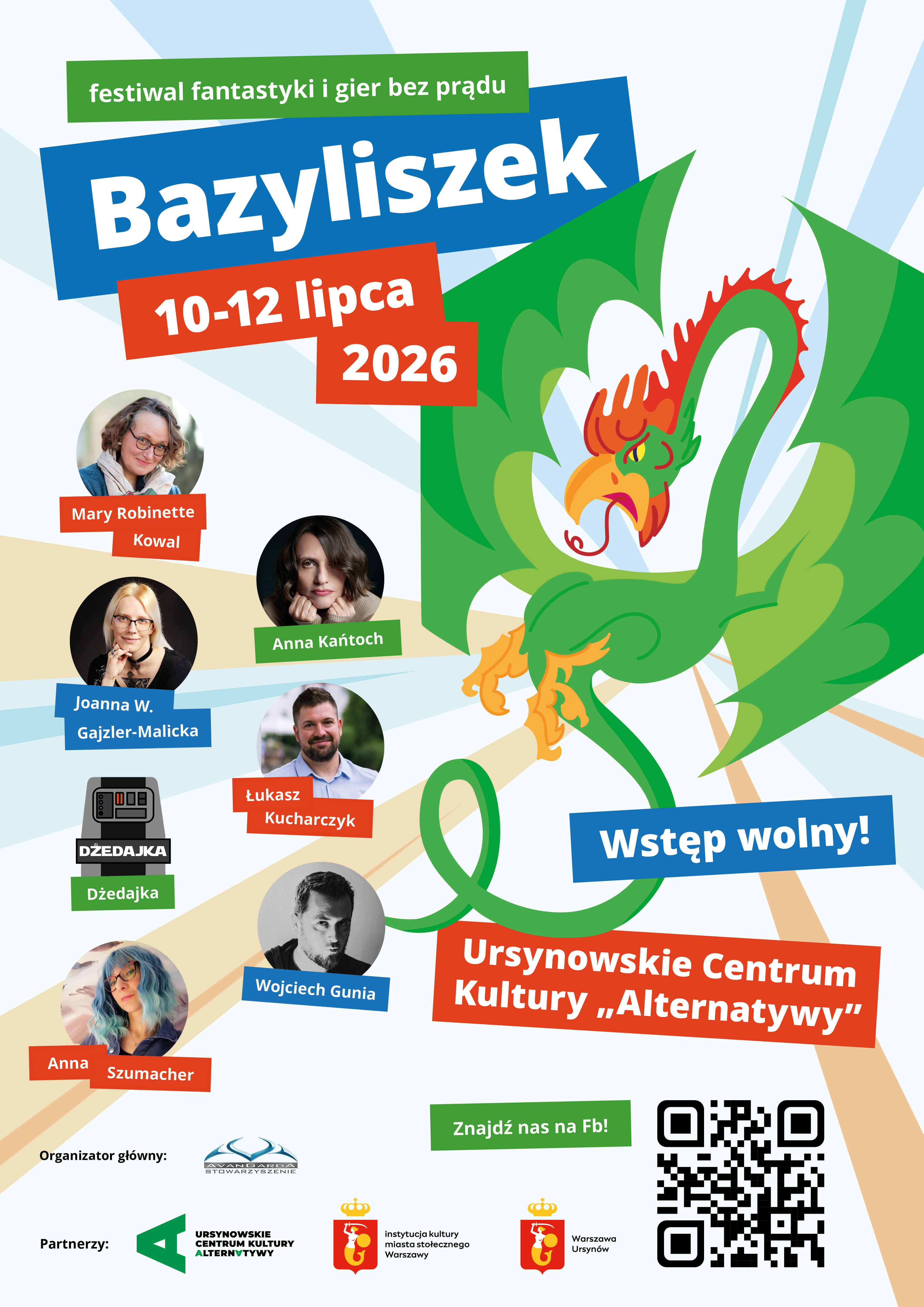 Bazyliszek | festiwal fantastyki i gier bez prądu Warszawa