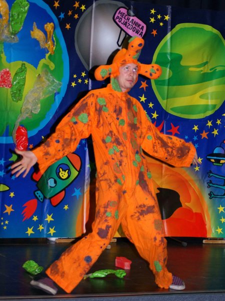 Teatr Pomarańczowy Cylinder "Profesorek Wodorek w kosmosie" - dla dzieci