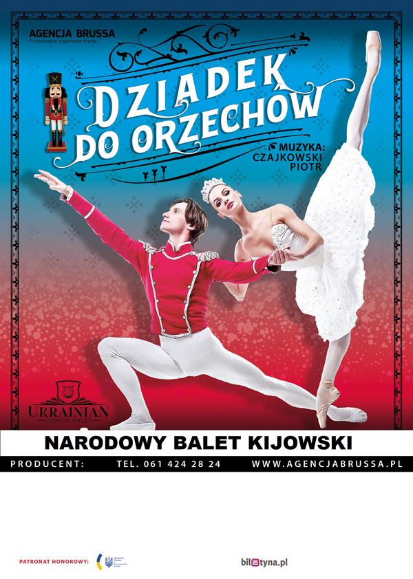 Plakat Narodowy Balet Kijowski - Dziadek do Orzechów 73074
