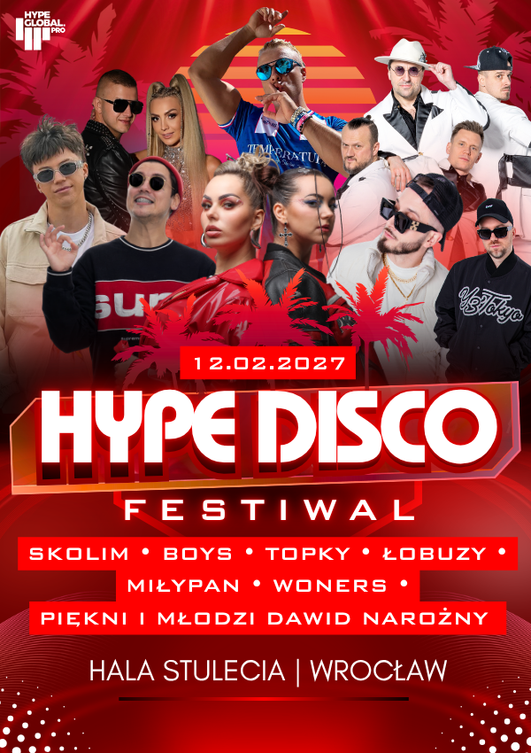 Festiwal Muzyki Disco Wrocław - Hype Disco Festiwal Wrocław