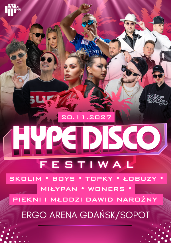 Festiwal Muzyki Disco Trójmiasto - Hype Disco Festiwal Gdańsk