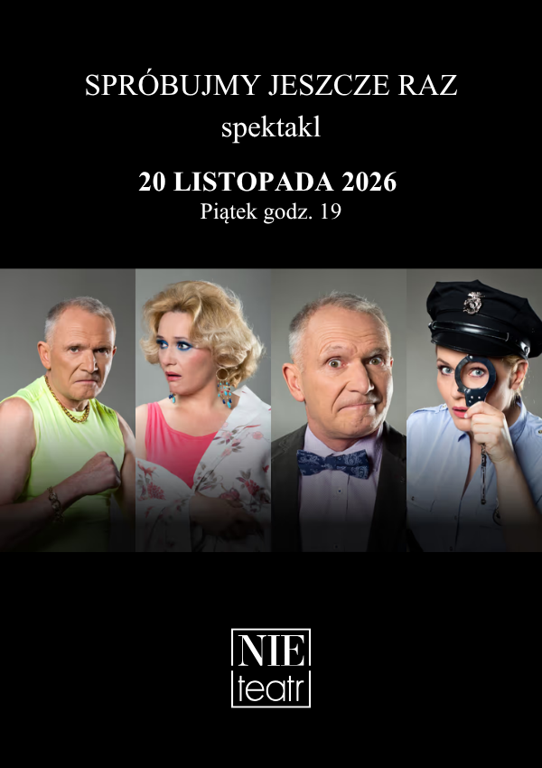 SPRÓBUJMY JESZCZE RAZ – spektakl | Marek Siudym i Lucyna Malec Białystok