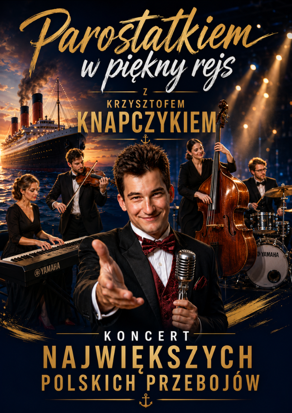 Parostatkiem w piękny rejs z Krzysztofem Knapczykiem Warszawa