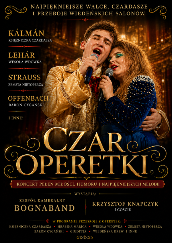 Czar Operetki - Koncert przebojów wiedeńskich salonów Warszawa