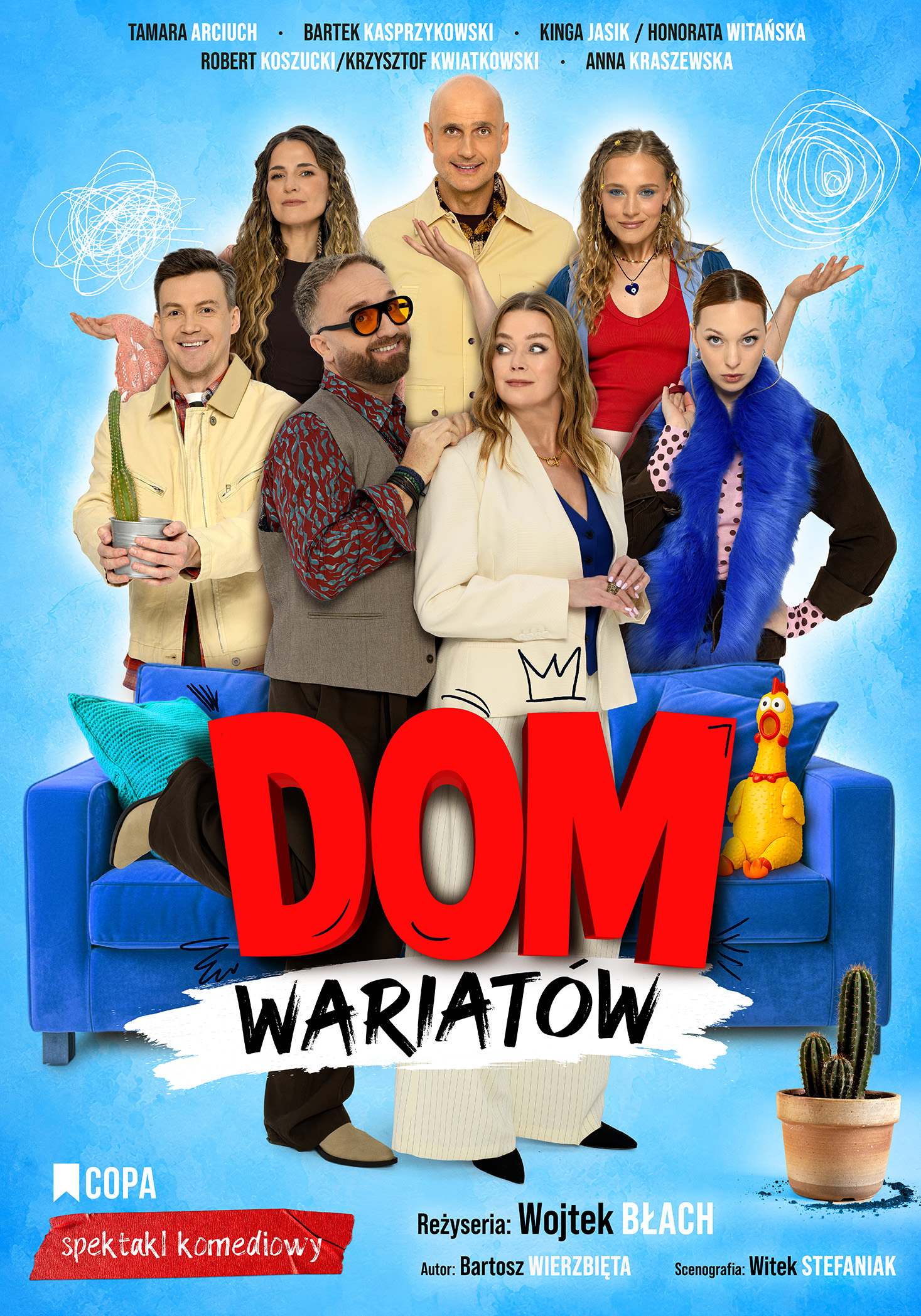Dom wariatów - spektakl komediowy Kwidzyn