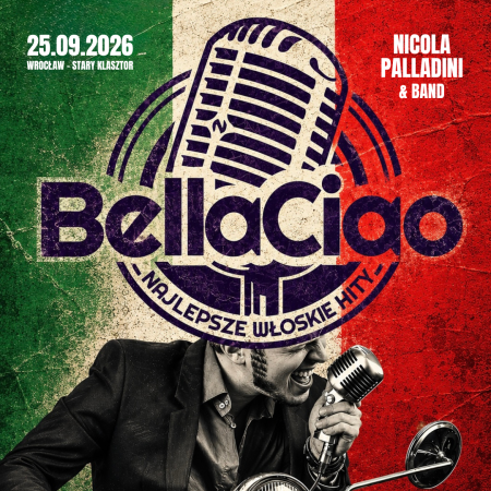 Bella Ciao - najlepsze włoskie hity gra Nicola Palladini &amp; Band - koncert