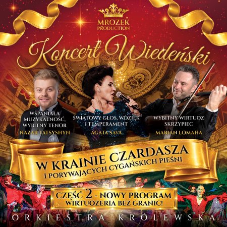 Koncert Wiedeński - W Krainie Czardasza 2 - koncert
