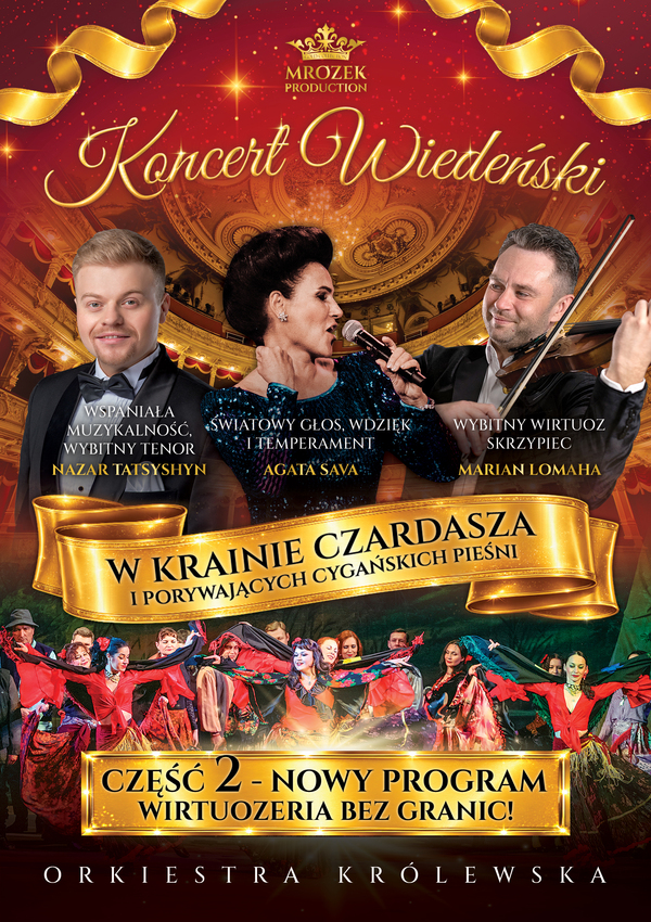 Koncert Wiedeński - W Krainie Czardasza 2 Poznań