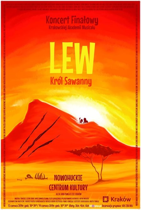 Lew- Król Sawanny - spektakl