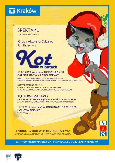 Bajka "Kot w butach" Jan Brzechwa - Grupa Aktorska Cabaret - koncert