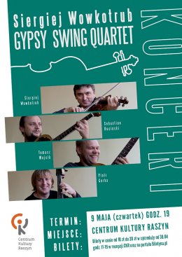 Siergiej Wowkotrub Gypsy Swing Quartet - koncert