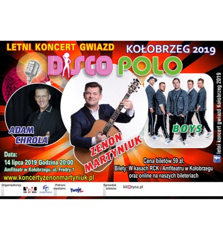 Letni Koncert Gwiazd Disco Polo Kołobrzeg 2019 - koncert