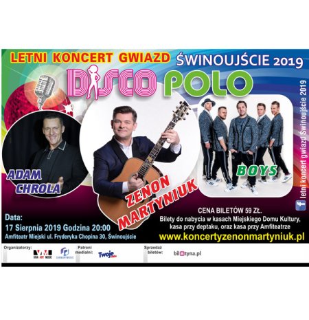 Letni Koncert Gwiazd Disco Polo Świnoujście 2019 - koncert