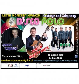 Letni Koncert Gwiazd Disco Polo Kostrzyn nad Odrą 2019 - koncert