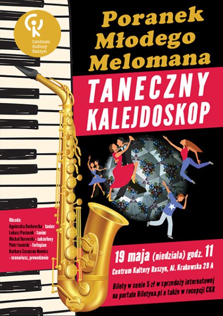 Poranek młodego melomana pt. "Taneczny kalejdoskop" - dla dzieci