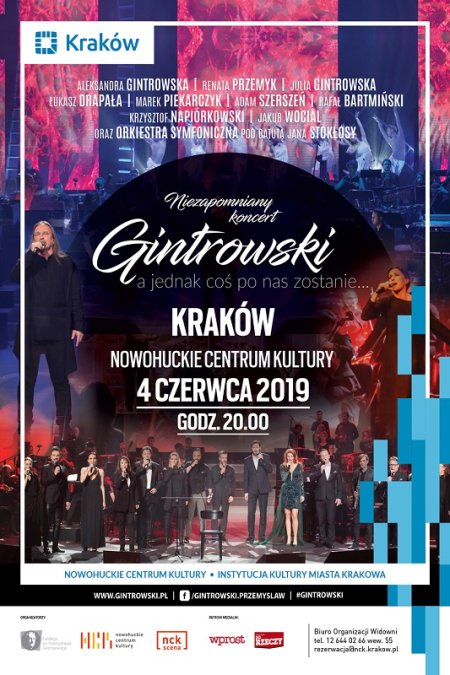 "Gintrowski - a jednak coś po nas zostanie" - koncert