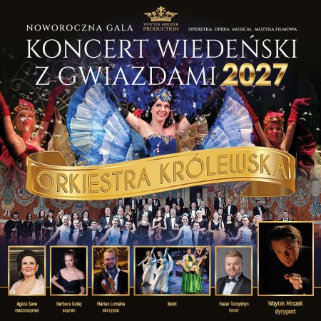 Noworoczny Koncert Wiedeński z Gwiazdami 2027 - koncert