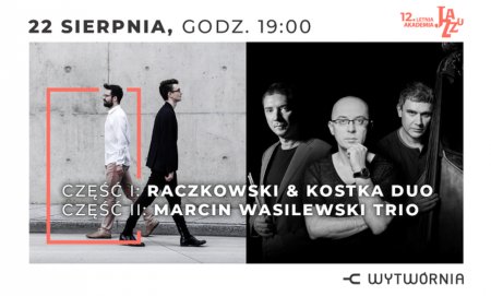 12. LAJ: Raczkowski & Kostka Duo / Marcin Wasilewski Trio - koncert