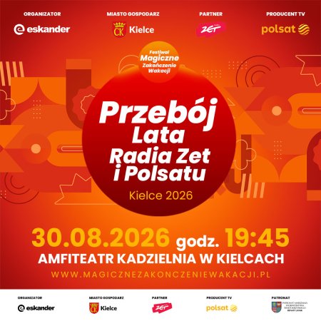 Przebój Lata Radia ZET i Polsatu Kielce 2026 - rejestracja TV POLSAT - koncert