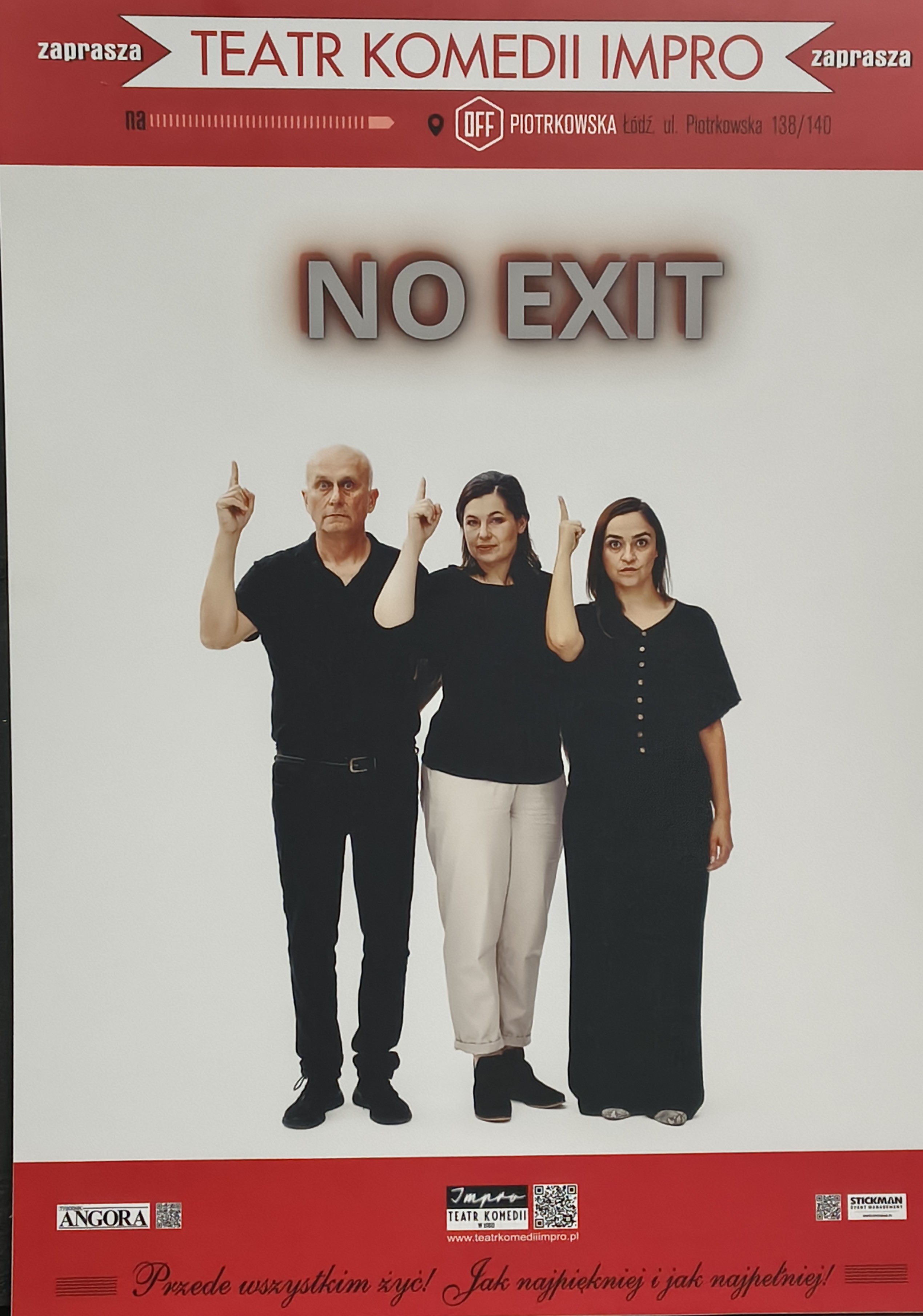 No EXIT - bez wyjścia Łódź