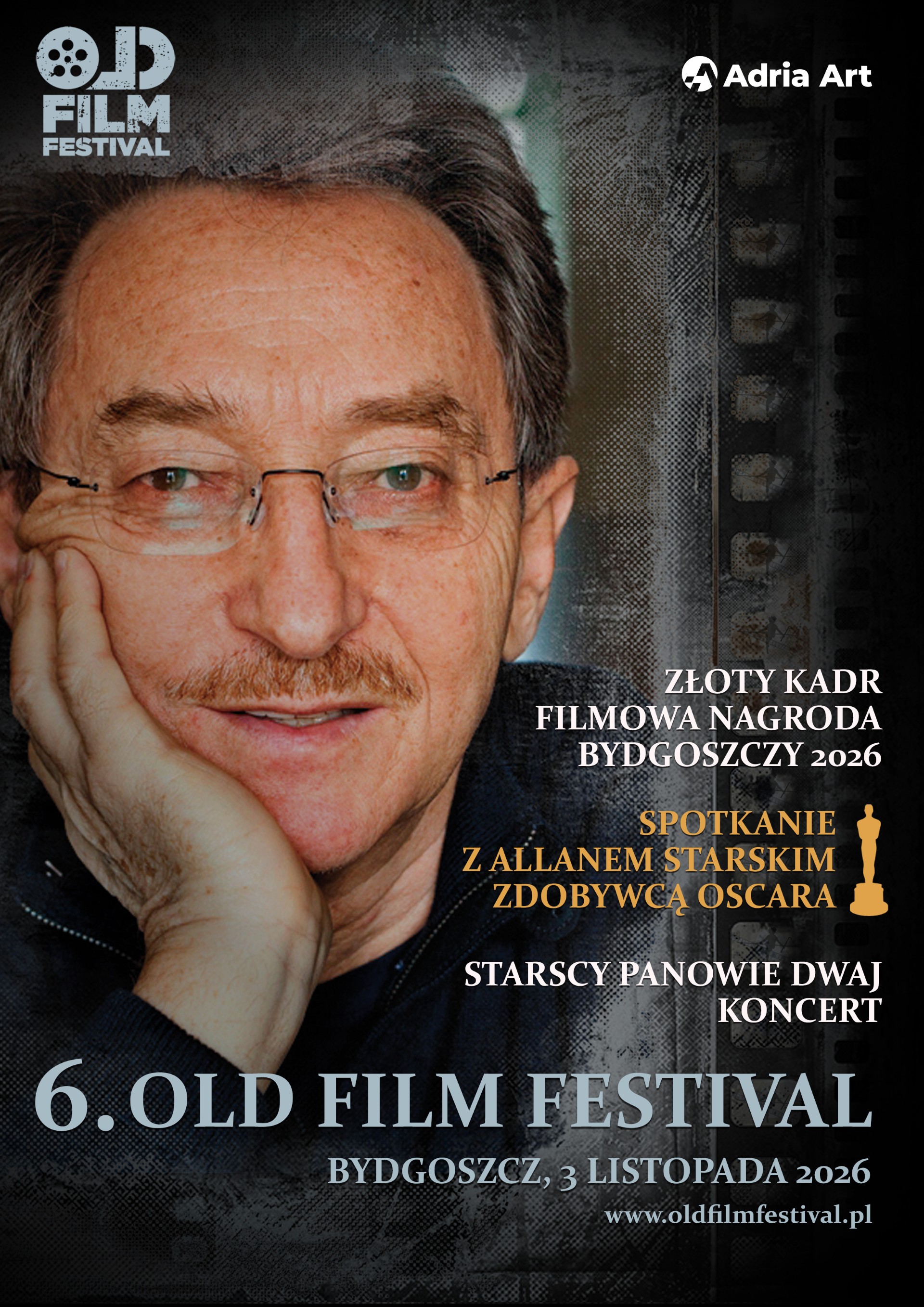 Old Film Festival: Gala Otwarcia. Allan Starski – Złoty Kadr Bydgoszcz