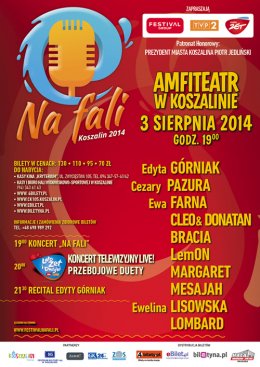 Festiwal NA FALI 2014 - koncert