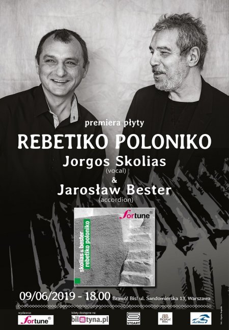 Skolias & Bester - Rebetiko Poloniko - premiera płyty - koncert